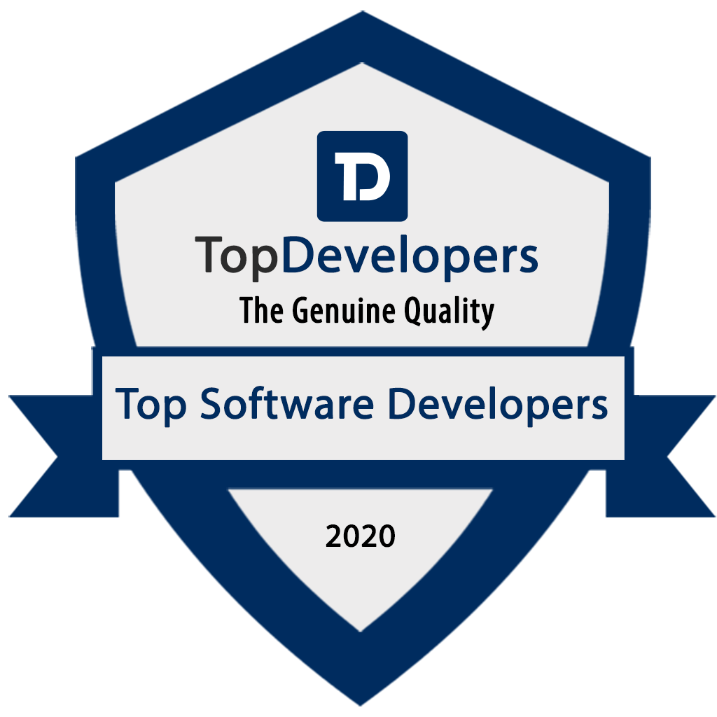 Top software developers by topdevelopers xenoss award ( color)