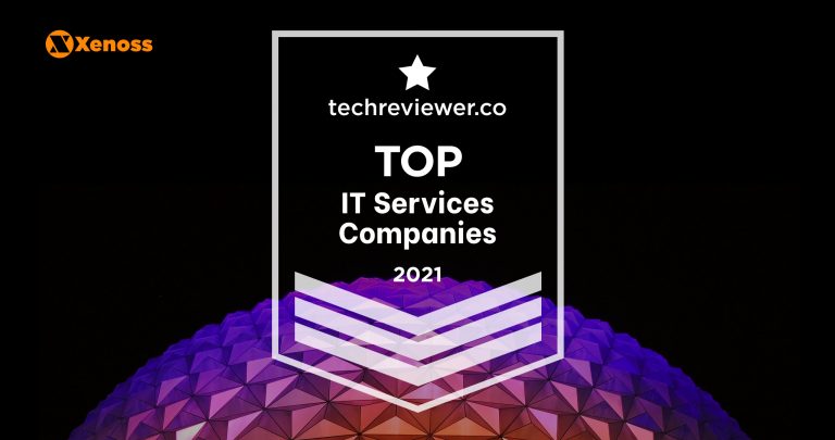 Xenoss is recognized by Techreviewer as a Top IT Services company in 2021
