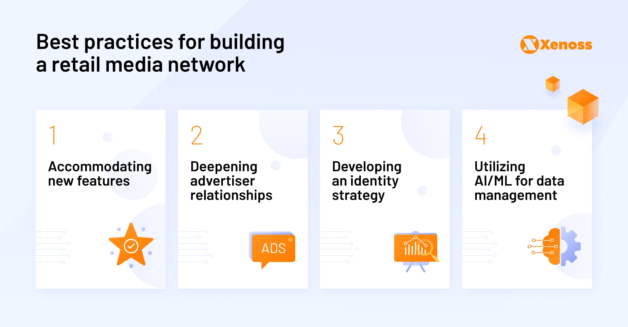 Best practices for building a retail media network - Xenoss blog - Retail Media Advertising