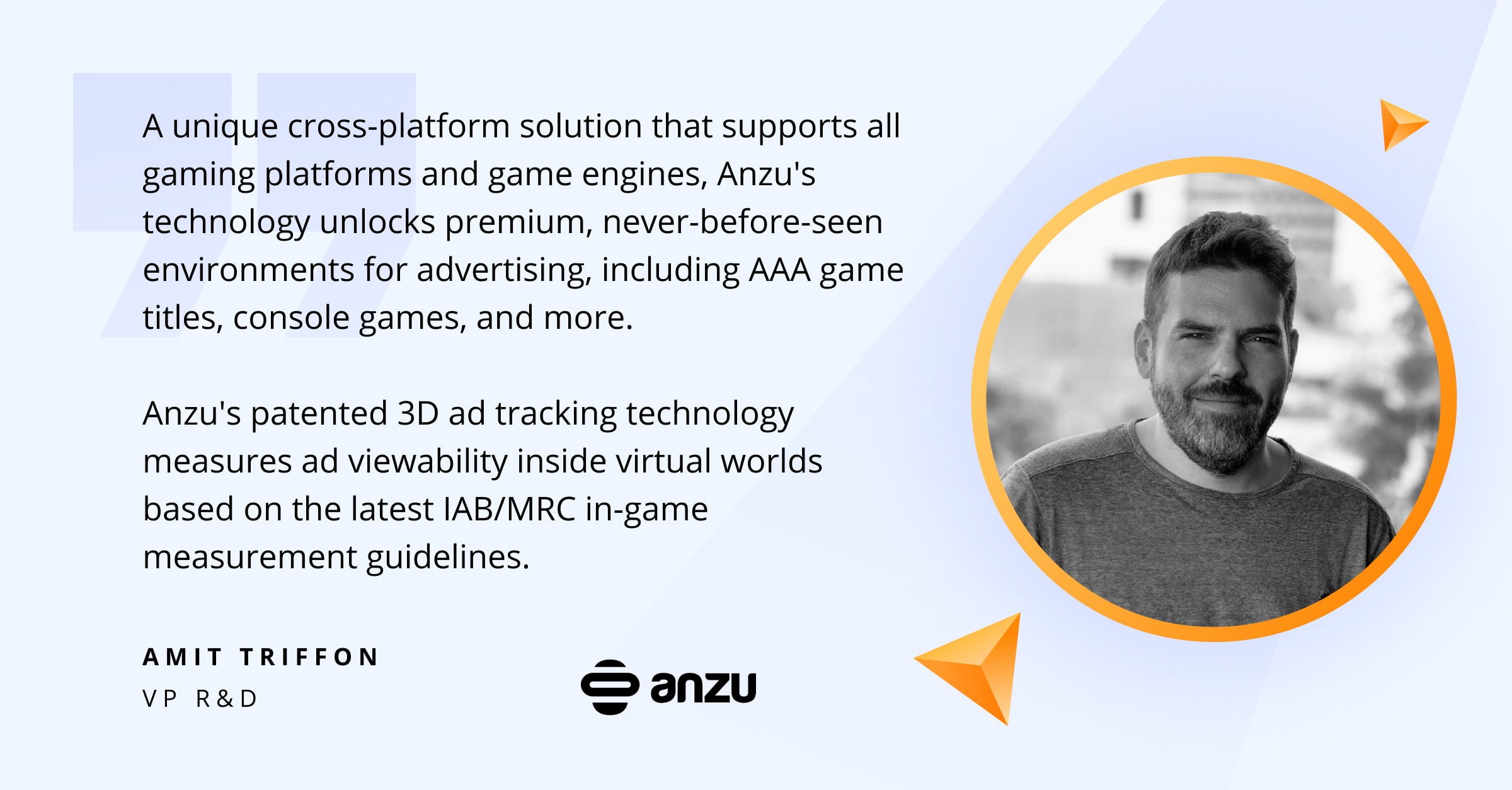 Quote of Amit Triffon on in-game advertising - Xenoss blog