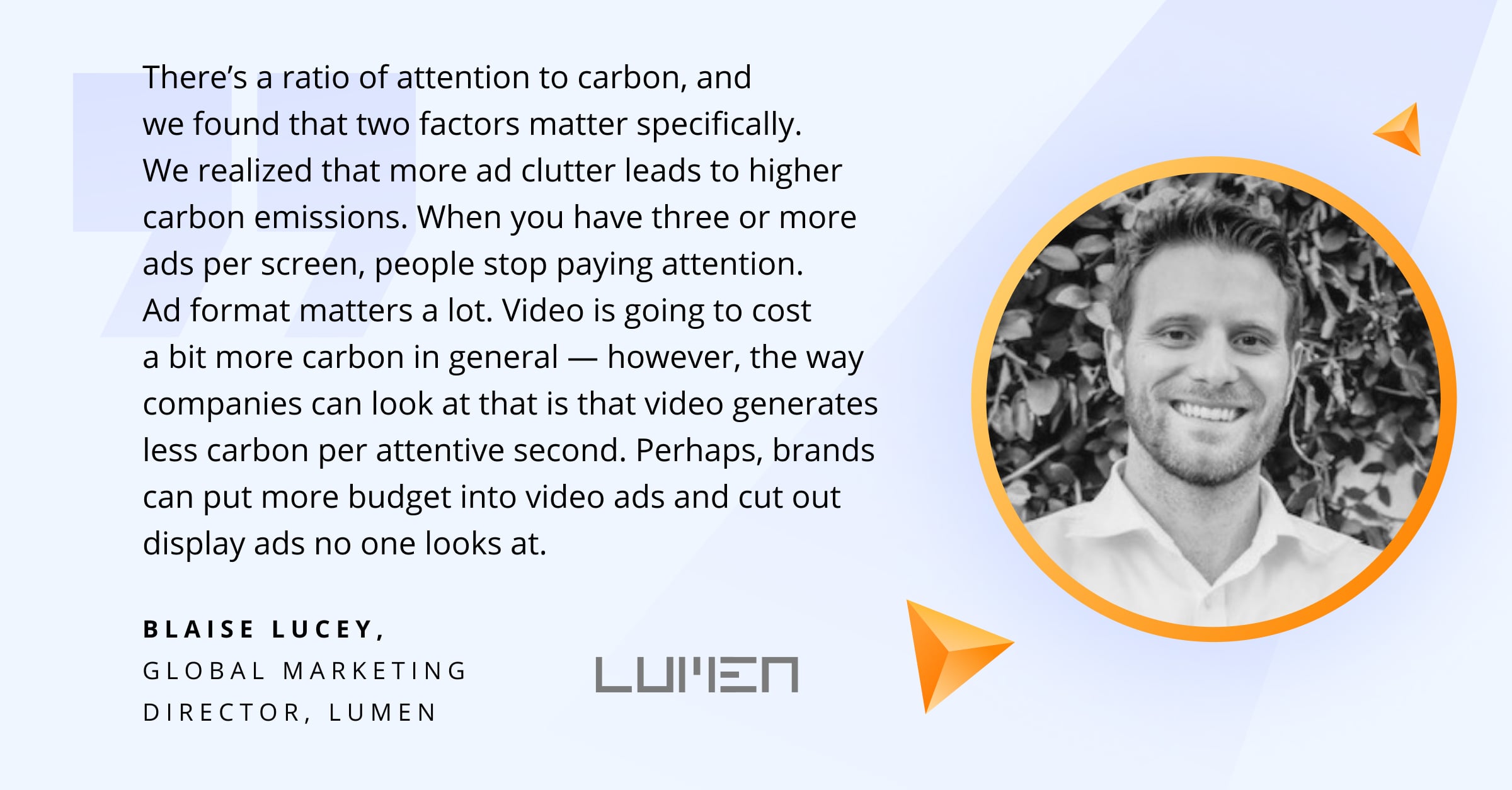 Opinion shared by Blaise Lucey from Lumen Research | Xenoss Blog