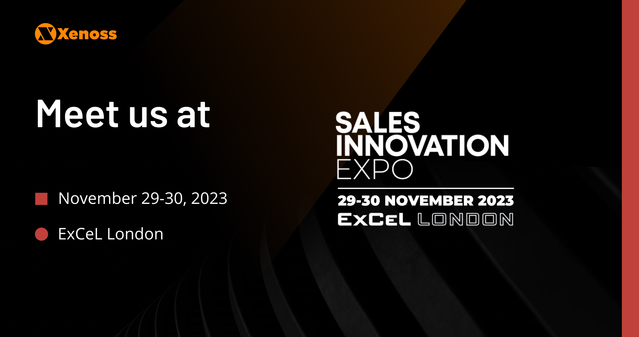 Xenoss attends Sales Innovation Expo