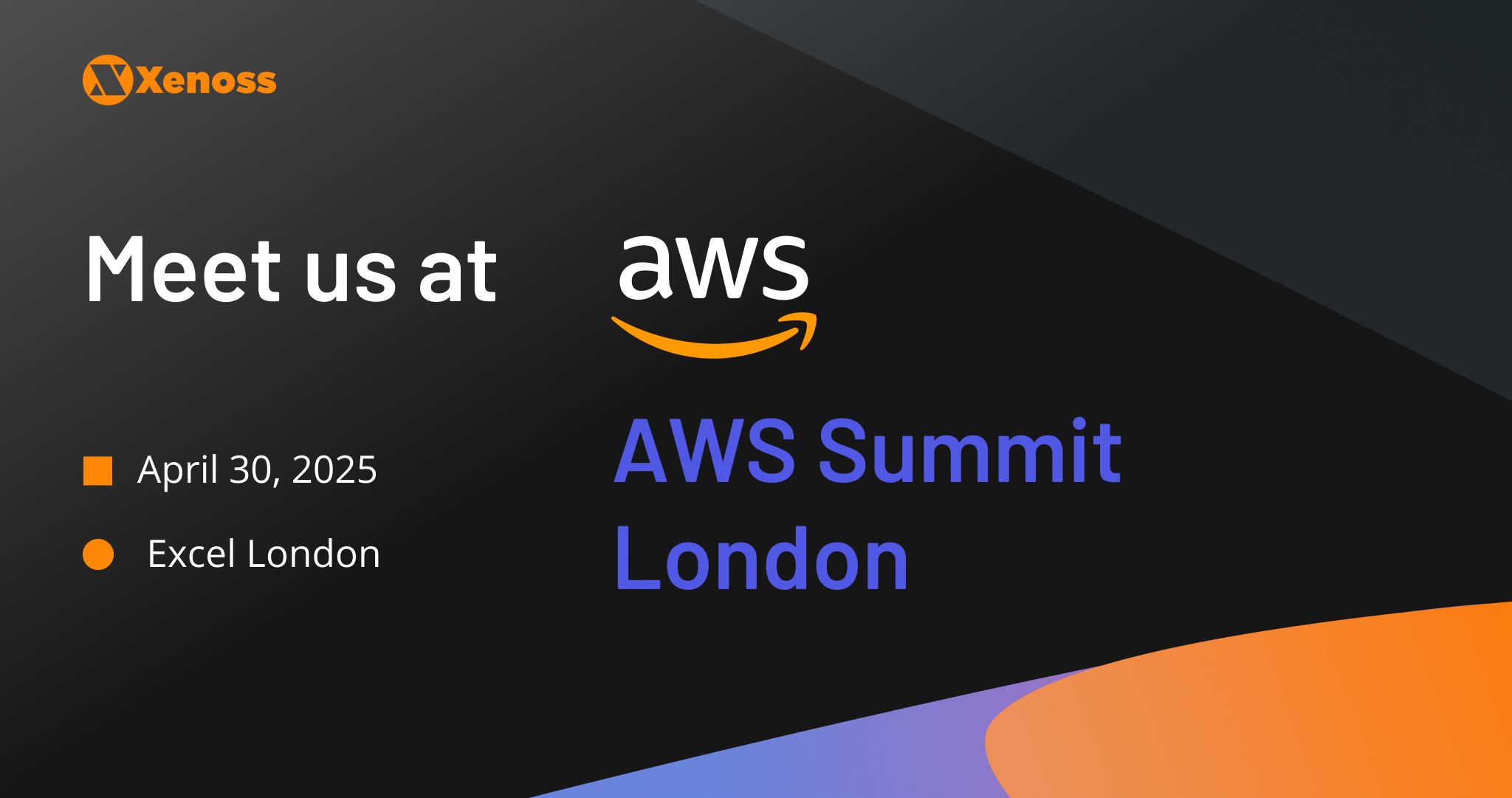 Xenoss attends AWS Summit London on April 30, 2025