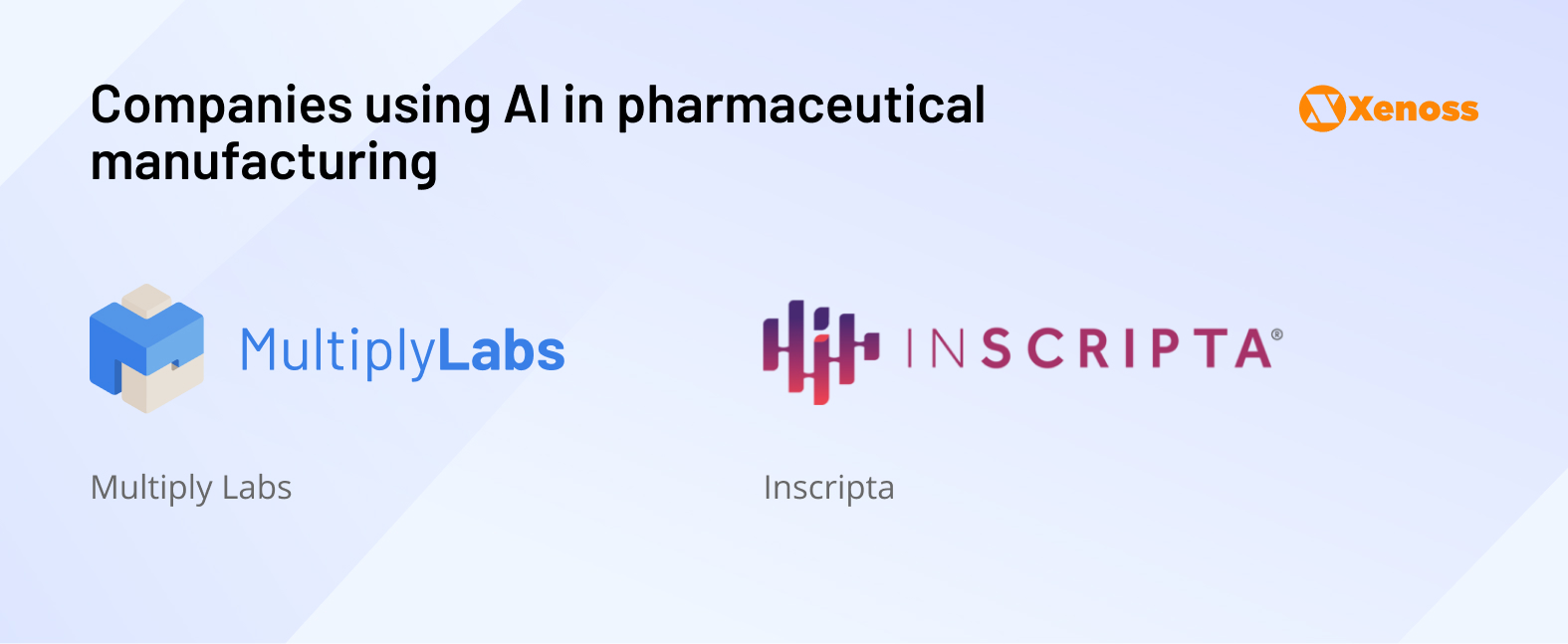 Companies using AI in pharmaceutical manufacturing Companies using AI in pharmaceutical manufacturing