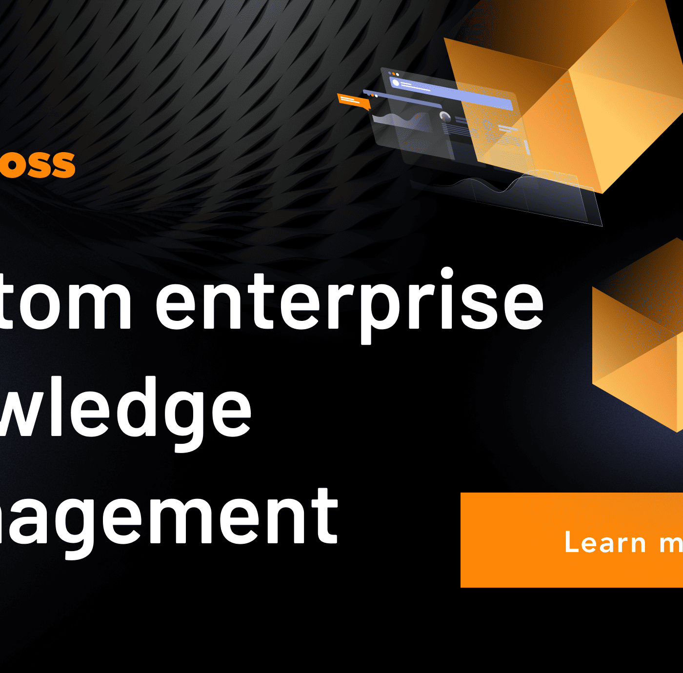 Custom enterprise knowledge management