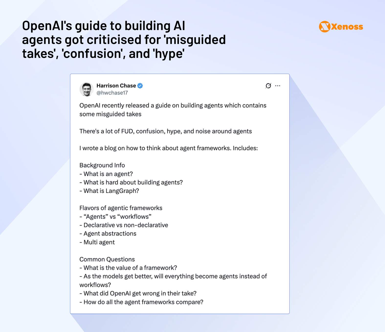 OpenAI's guide to building AI agents got criticised for 'misguided takes', 'confusion', and 'hype'