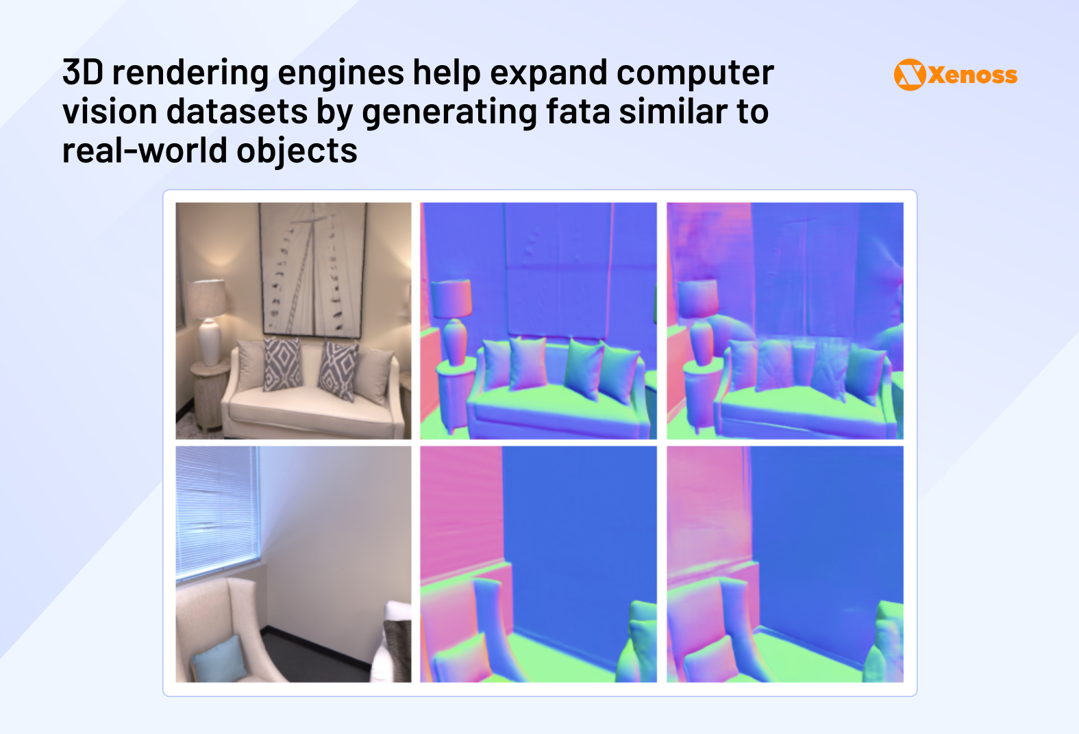 3D rendering engines help expand computer vision datasets by generating fata similar to real-world objects