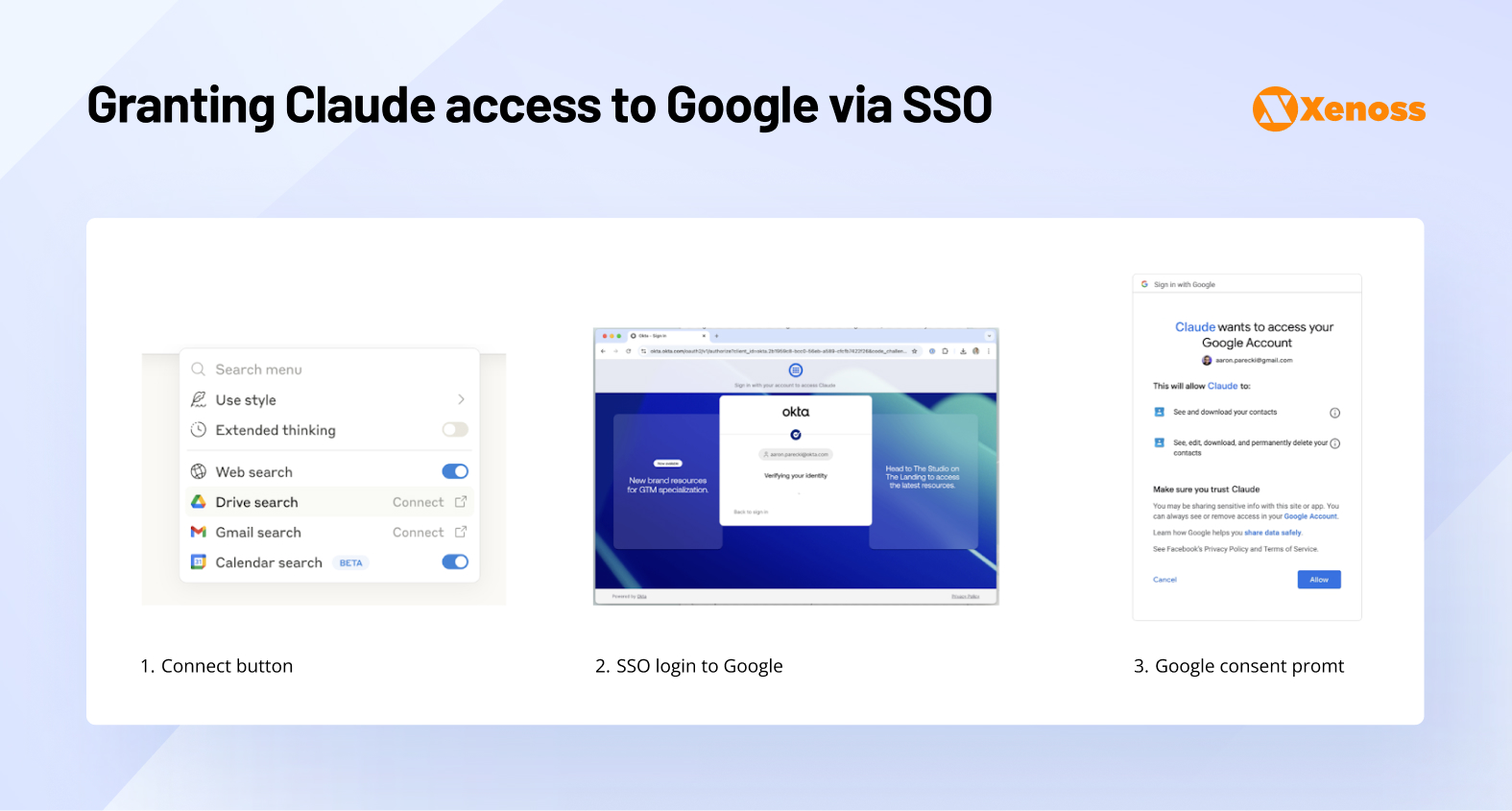 Granting Claude access to Google via SSO