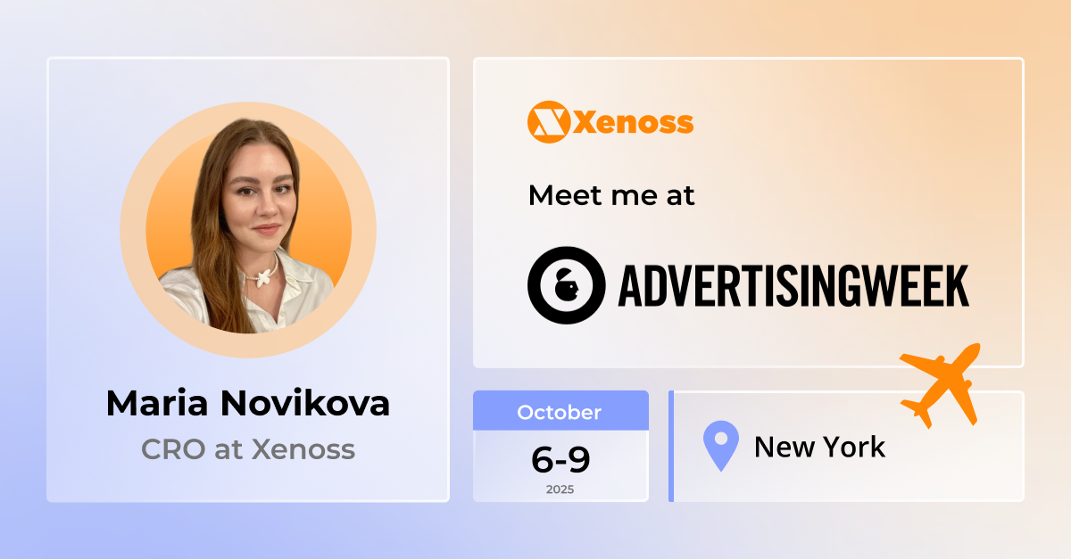 Xenoss at Advertising Week, New York, 2025