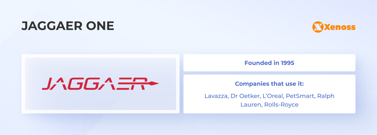 JAGGAER ONE specifics JAGGAER ONE specifics